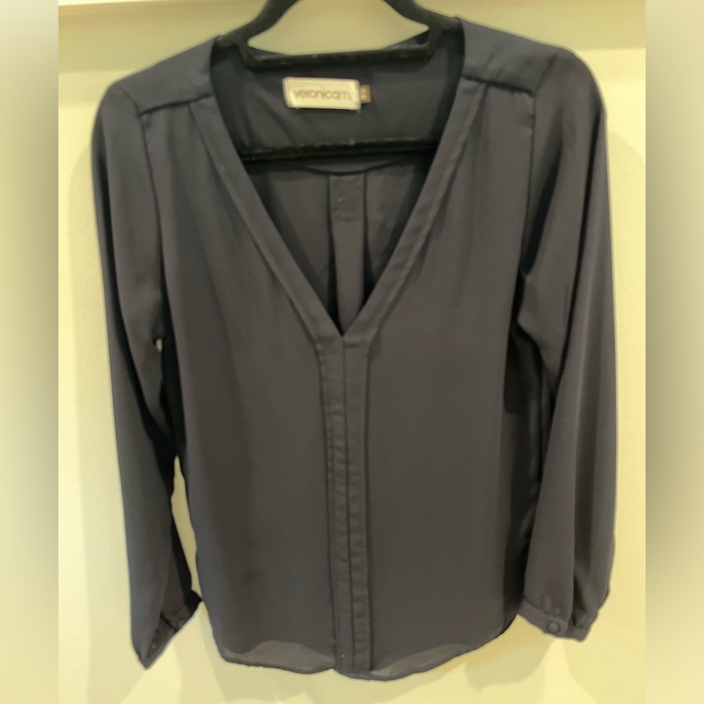 Navy Blouse